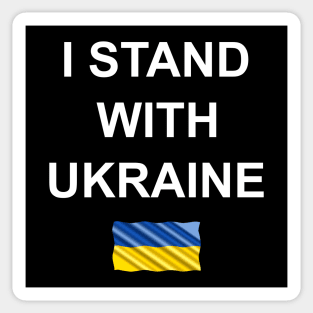 I Stand with Ukraine Sticker